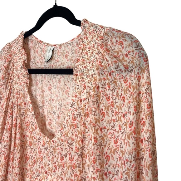 Gentle Fawn - Charlize Long Sleeve Dress Floral Print- Size Medium - Picture 7 of 12